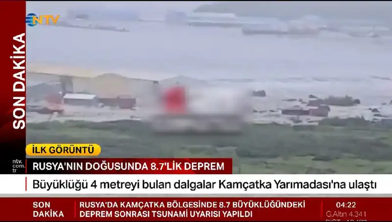 Kamçatka Kıyılarında İlk Tsunami Dalgalarının Etkileri ve Sonrası