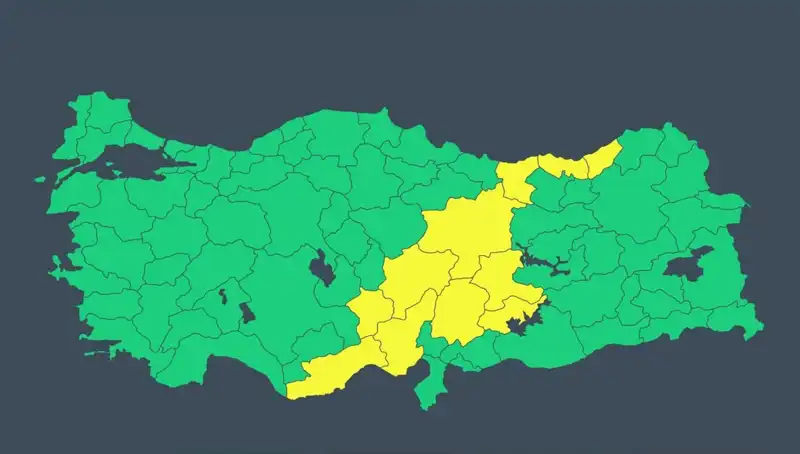 11 İlde Şiddetli Sağanak ve Fırtına Geliyor: Tedbirler Alın!