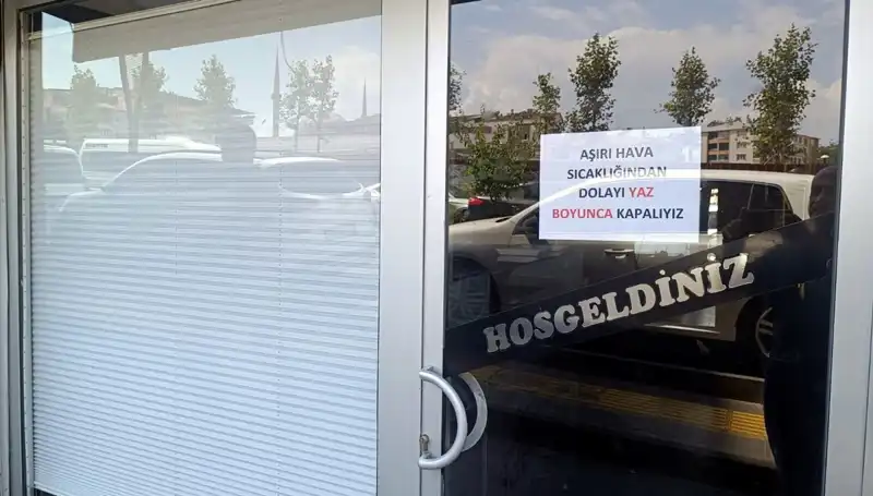 Afrika Sıcakları Türkiye Esnafına Vuruyor: Dükkanlar Yaz Boyu Kapalı!
