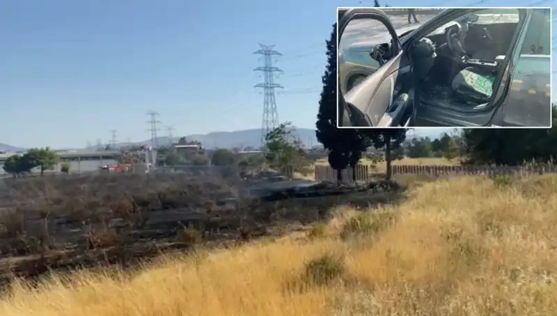 İzmir’de Korkutan Yangın: Otluk Alan AVM Otoparkına Sıçradı